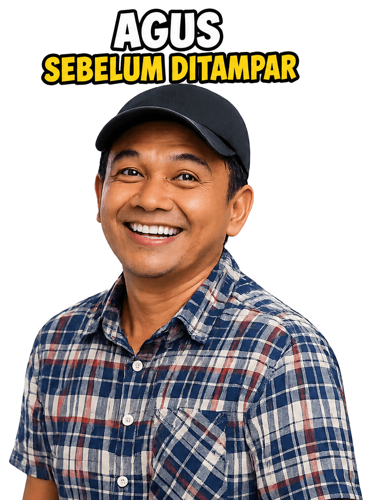 Agus sebelum ditampar